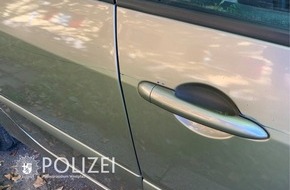 Polizeipräsidium Westpfalz: POL-PPWP: Wer hat das Fahrzeug beschmiert?