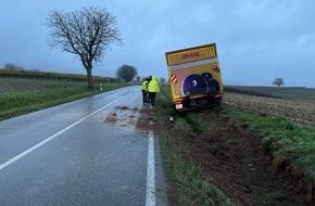 Polizeidirektion Landau: POL-PDLD: Vollsperrung nach Verkehrsunfall
