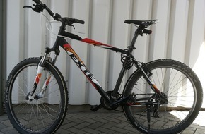 Polizeidirektion Mayen: POL-PDMY: Gestohlenes Mountain-Bike. Besitzer gesucht.