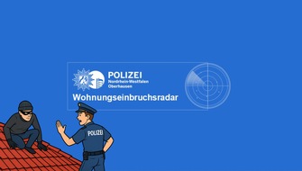 Polizeipräsidium Oberhausen: POL-OB: Wohnungseinbruchsradar in Oberhausen
