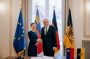 F&uuml;rstentum Liechtenstein: Regierungschefin Brigitte Haas zu Arbeitsbesuch in Baden-W&uuml;rttemberg