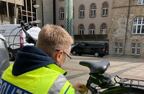 Polizei Bielefeld: POL-BI: Fahrradrahmennummer für die Fahrradregistrierung erforderlich