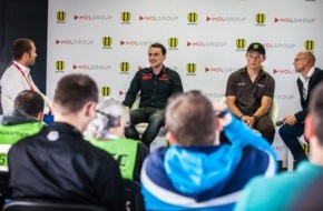 MOL Group: Zwei Helden des Motorsports treffen am Slovakiaring aufeinander