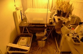 Landeskriminalamt Schleswig-Holstein: LKA-SH: Cannabis-Indoor-Plantage ausgehoben