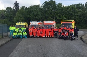 Feuerwehr Krefeld: FW-KR: Katastrophenschutz übt im Kreis Heinsberg