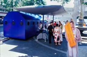 Nagra: Schaffhausen: Informationstour über radioaktive Abfälle auf dem Fronwagplatz eröffnet