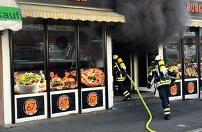 Feuerwehr Pforzheim: FW Pforzheim: Brand in einem Gastronomiebetrieb