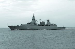 Presse- und Informationszentrum Marine: Marine - Pressemeldung/ Pressetermin: Zwei Fregatten an einem Vormittag in Wilhelmshaven zurückerwartet