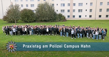 Hochschule der Polizei: HDP-RP: Reges Interesse am Praxistag der Hochschule der Polizei am Campus Hahn