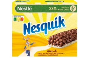 Nestlé Deutschland AG: Nestlé führt Nutri-Score auch auf Cerealien-Riegeln ein
