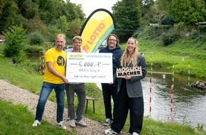 Sächsische Lotto-GmbH: Neue Sachsenlotto-Möglichmacherin Sylvia Walker unterstützt GOLD for Leipzig e.V.