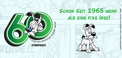 Egmont Ehapa Media GmbH: Obelix treuer Gefährte Idefix - Seit 60 Jahren mehr als eine fixe Idee!