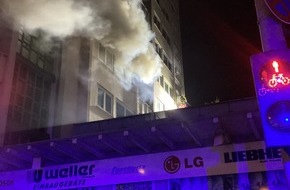 Feuerwehr Oberhausen: FW-OB: Ausgedehnter K&uuml;chenbrand im Hochhaus