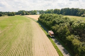 Freiwillige Feuerwehr H&uuml;nxe: FW H&uuml;nxe: Gemeldeter Vegetationsbrand