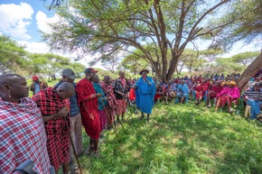 1.000 Massai stimmen für ein neues Schutzgebiet in Kenia