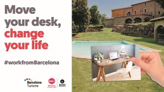 Agència Catalana de Turisme: Pressemitteilung: Barcelona Workation - Tipps und Angebote für das Homeoffice in Barcelona