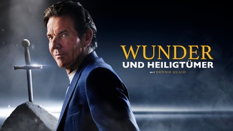 Dennis Quaids Doku-Reihe zu Glauben und Religion: Start der zweiten Staffel im August auf The HISTORY Channel