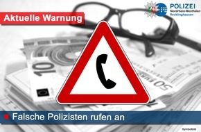 Polizeipräsidium Recklinghausen: POL-RE: Dorsten: Seniorin fällt auf Trickbetrug rein - Polizei warnt vor ähnlichen Maschen