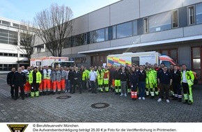 Feuerwehr München: FW-M: Rettungsdienst-Führung übt für Großschadenslagen(Stadtgebiet)