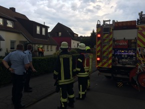 FW-Stolberg: Brand in Gewerbebetrieb / Brand einer Gasflasche