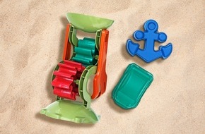 Kaufland: Nachhaltiges Sandspielzeug aus recycelten Wertstoffen