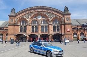 Bundespolizeiinspektion Bremen: BPOL-HB: Einsatz anlässlich der An- und Abreisen zur Fußballbegegnung in der 1. Bundesliga Werder Bremen gegen VFL Bochum. Dabei erstmals gemeinsamer Einsatzabschnitt von Polizei und Bundespolizei in Bremen.