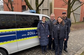 Hauptzollamt München: HZA-M: Bundesweite Mindestlohnprüfung des Zolls Mitglied der Mindestlohnkommission begleitet die Prüfung