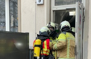 Feuerwehr Dresden: FW Dresden: Brand im Keller eines Wohn- und Geschäftsgebäudes