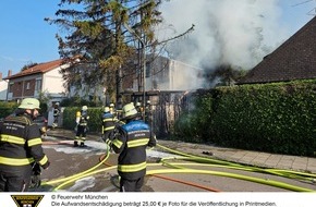 Feuerwehr München: FW-M: Wochenendrückblick der Feuerwehr München