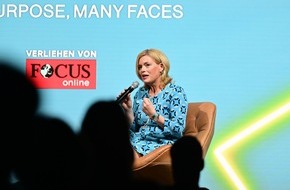 BurdaForward GmbH: FOCUS online verleiht Constructive World Award / Bundestagspräsidentin Julia Klöckner spricht auf Preisverleihung / Tijen Onaran moderiert Talk