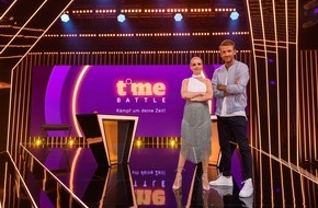 ProSieben: Ab August ist jeden Samstag Showtime auf ProSieben! Janin Ullmann und Christian Düren präsentieren die neue Show-Reihe "Time Battle"