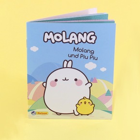 Presseinfo: Die Abenteuer von Molang und Piu Piu im handlichen Mini-Buch-Format