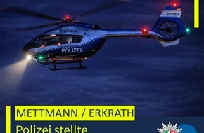 Polizei Mettmann: POL-ME: Verfolgungsfahrt: Polizei stellte entwendetes Auto sicher - 2608083