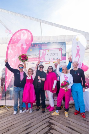 94.000 Euro Spenden für die Krebshilfe auf den Pisten Obertauerns