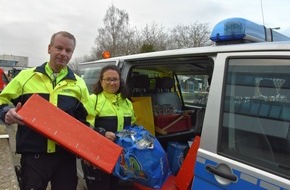 Polizei M&uuml;nster: POL-MS: 40 Jahre Weihnachtsspendenaktion - Angeh&ouml;rige der Polizei M&uuml;nster spenden mehr als 4000 Euro f&uuml;r die Kinderneurologie des UKM
