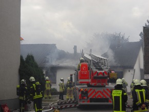 FW-BOT: Bottrop; Brand eines Wohnhauses
