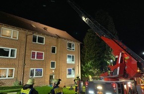 Kreisfeuerwehrverband Plön: FW-PLÖ: +++ Wohnungsbrand mit Menschenrettung in Lütjenburg +++