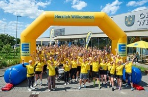 Edeka Südwest: Presse-Information: 250 Edekanerinnen und Edekaner laufen für den guten Zweck