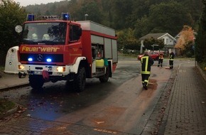 Freiwillige Feuerwehr Lügde: FW Lügde: Technische Hilfe Öl