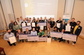 Universität Bremen: 20 Jahre Wettbewerb CAMPUSiDEEN – Geschäftsideen und –konzepte ausgezeichnet
