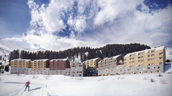 Andermatt Swiss Alps AG: Medienmitteilung: Graubünden erhält in Dieni/Sedrun neues touristisches Zentrum