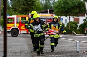 Kreisfeuerwehrverband Main-Taunus e.V.: Feuerwehr MTK: Erfolgreiches Wettkampfwochenende für Hattersheimer Feuerwehren: Jugendfeuerwehr Hattersheim und Leistungsgruppe Eddersheim qualifizieren sich für Landesentscheide