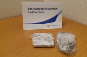 Bundespolizeiinspektion Bad Bentheim: BPOL-BadBentheim: Zwei Drogenschmuggler in Untersuchungshaft / 400 Gramm Haschisch beschlagnahmt