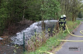 Feuerwehr Iserlohn: FW-MK: Brand an der Untergrüner Straße - Ruhiger Karfreitag -