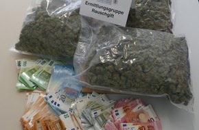 Polizeipräsidium Mannheim: POL-MA: Mannheim: 34-Jähriger wegen des Verdachts des Betäubungsmittelhandels in nicht geringer Menge in Haft - Sicherstellung von 3,5 Kilogramm Marihuana
