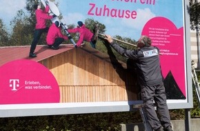 Deutsche Telekom AG: Bundesweiter Pilot in Überlingen: Telekom sucht Mobilfunkstandorte per Plakat