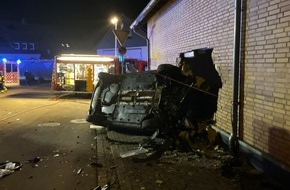 Freiwillige Feuerwehr Stadt Nideggen: FW Nideggen: Verkehrsunfall mit mehreren Verletzten