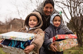 Weihnachten im Schuhkarton: Rund 4.800 Abgabestellen für "Weihnachten im Schuhkarton" / Päckchenabgabe noch bis 15. November möglich