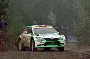 Skoda Auto Deutschland GmbH: Rallye Chile: SKODA Werksfahrer Kalle Rovanperä erobert ersten Sieg in der WRC 2 Pro-Kategorie (FOTO)