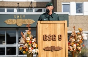 Bundespolizeipräsidium (Potsdam): BPOLP Potsdam: Kommandeurswechsel bei der GSG 9 der Bundespolizei